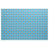 regenboogwolken aqua blue fabric stof (Yard (91,4 cm))