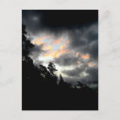 Regenboogwolken Briefkaart (Voorkant)