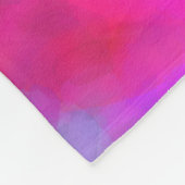 Regenboogwolken Fleece Deken (Hoek)