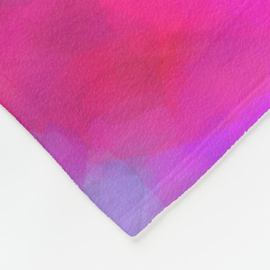 Regenboogwolken Fleece Deken (Hoek)