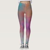 Regenboogwolken Leggings (Voorkant)