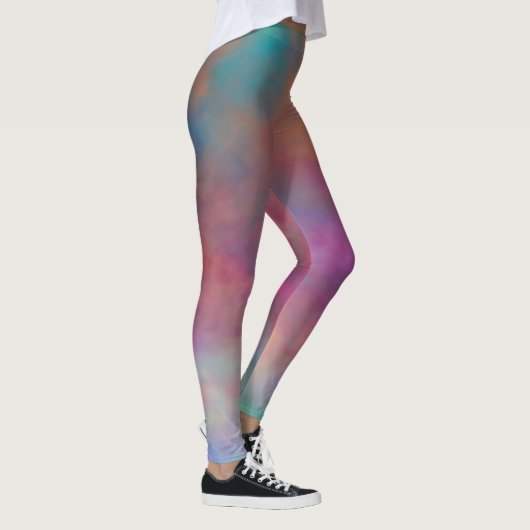 Regenboogwolken Leggings (Rechts)