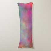 Regenboogwolken Lichaamskussen (Voorkant Verticaal)