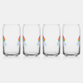 Regenboogwolkenbril Blikvorm Glas (Rechts)