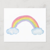 Regenboogwoorden van het Baby shower van Wisdom Ne (Achterkant)