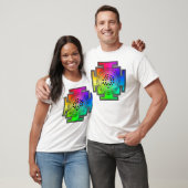 regenboogyantra t-shirt (Unisex)