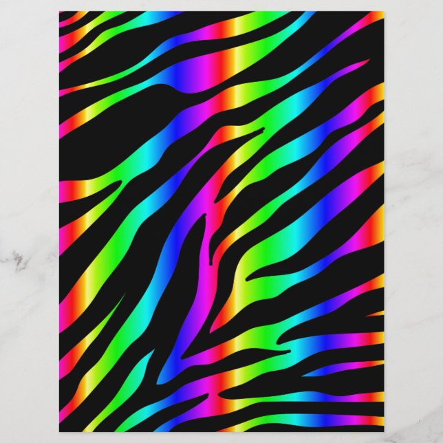 regenboogzebra (Voorkant)
