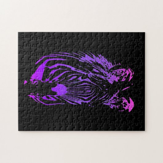 RegenboogZebra Legpuzzel (Horizontaal)