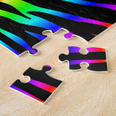 regenboogzebra legpuzzel (Zijkant)