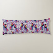 RegenboogZebra Lichaamskussen (Achterkant)