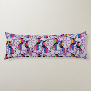 RegenboogZebra Lichaamskussen