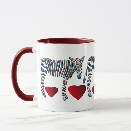 RegenboogZebra Mok (Links)