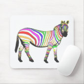 RegenboogZebra Muismat (Met muis)