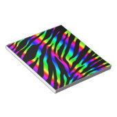 regenboogzebra notitieblok (Schuin)