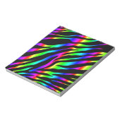 regenboogzebra notitieblok (Linkerzijde)