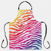 RegenboogZebra Schort (Voorkant)