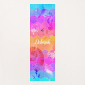 Regenboogzee Yogamat (Voorkant)