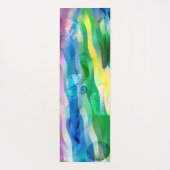 Regenboogzee Yogamat (Achterkant)