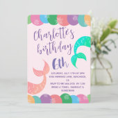 Regenboogzeemeermin, vier met ons, onder het Zee Kaart (Staand voorkant)