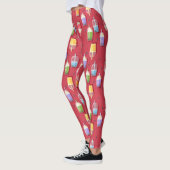 regenboogzeepbel roze leggings (Links)