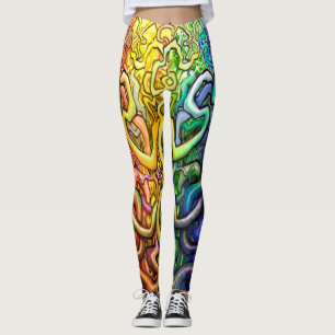 Regenboogzegens Leggings