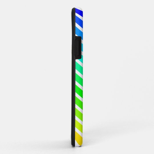 Regenboogzigzag Case-Mate iPhone Case (Achterkant/rechts)