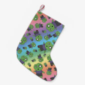 Regenboogzombies Kleine Kerstsok (Voorkant (Hangend))