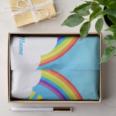Regenboogzon en wolken tissuepapier (Geschenk)