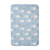 Regenboogzonnebrillen Llama Pattern Badmat (Voorkant Verticaal)