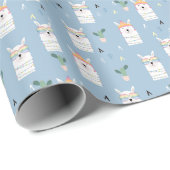 Regenboogzonnebrillen Llama Pattern Cadeaupapier (Rol Hoek)