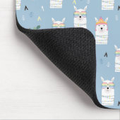 Regenboogzonnebrillen Llama Pattern Muismat (Hoek)