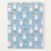 Regenboogzonnebrillen Llama Pattern Planner (Achterkant)