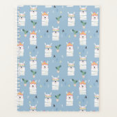 Regenboogzonnebrillen Llama Pattern Planner (Voorkant)