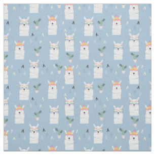 Regenboogzonnebrillen Llama Pattern Stof
