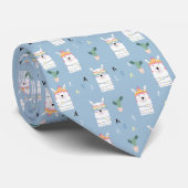 Regenboogzonnebrillen Llama Pattern Stropdas (Opgerold)