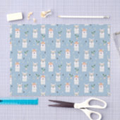 Regenboogzonnebrillen Llama Pattern Tissuepapier (Craft)