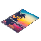 Regenboogzonsondergang Notitieboek (Linkerzijde)