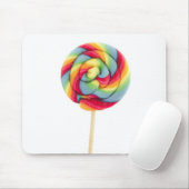 regenboogzuiger snoep muismat (Met muis)