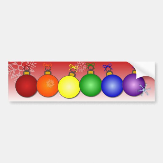 Regenbookerst Bumpersticker (Voorkant)