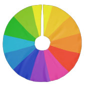 Regenbookerst Kerstboom Rok (Voorkant)