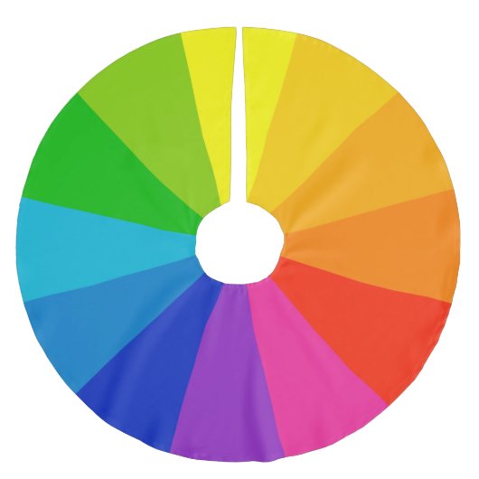 Regenbookerst Kerstboom Rok (Voorkant)