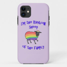 Regenbooschaap van de familie Case-Mate iPhone case