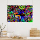 Regenbos Poster (Keuken)