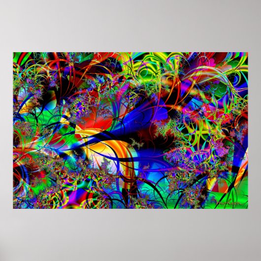 Regenbos Poster (Voorkant)