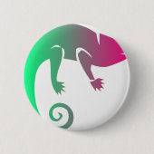 Regenbossen Ronde Button 5,7 Cm (Voorkant)