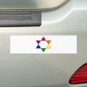 regenbowster bumpersticker (Op auto)