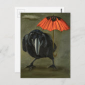 regenbui 2 briefkaart (Voorkant / Achterkant)