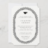 Regency Afternoon Tea Bruids/Trouwdouche Kaart (Voorkant)