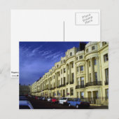 Regency Architecture, Brighton, England, Verenigd  Briefkaart (Voorkant / Achterkant)