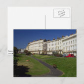 Regency Architecture, Brighton, England, Verenigd Briefkaart (Voorkant / Achterkant)